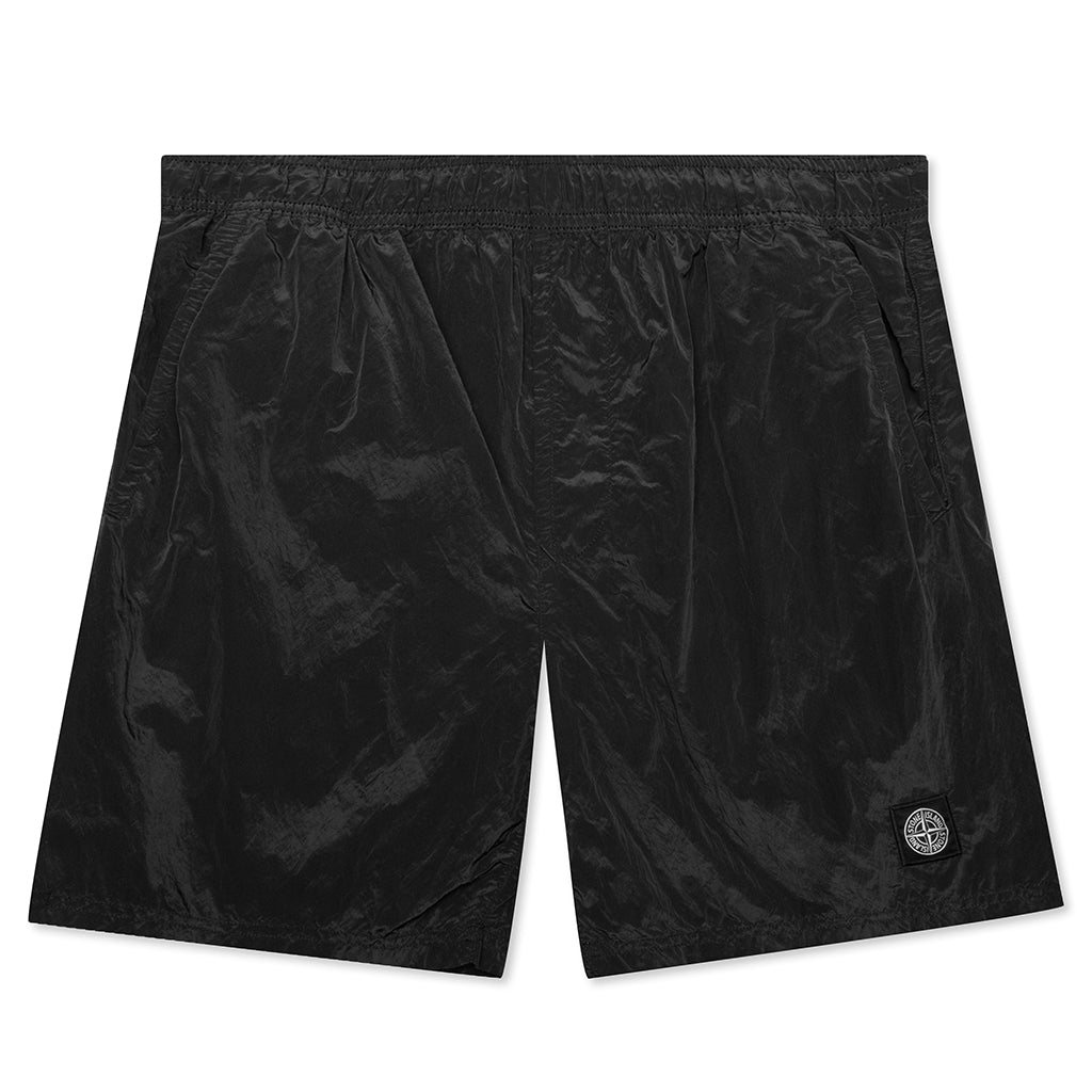 Nylon Metal Swim Trunks B0943 - Charcoal