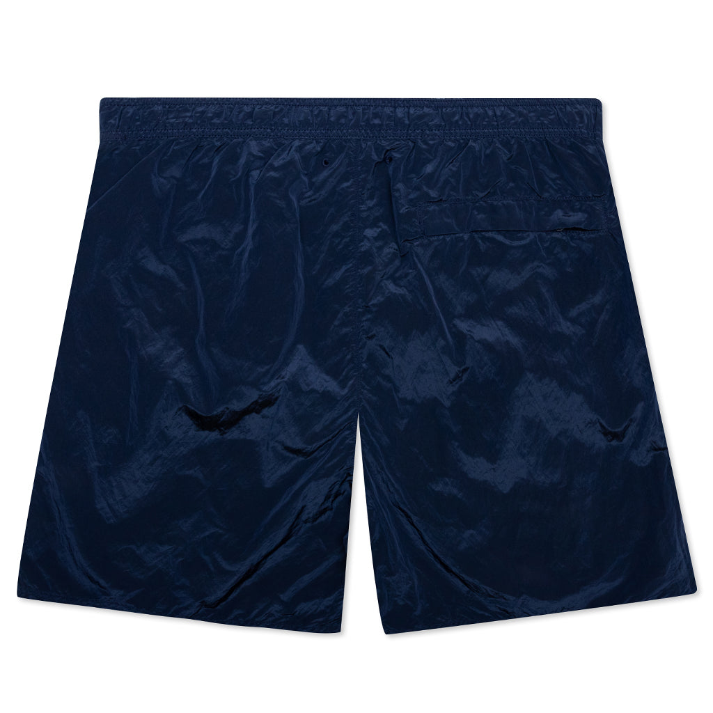 Nylon Metal Swim Trunks B0943 - Dark Blue