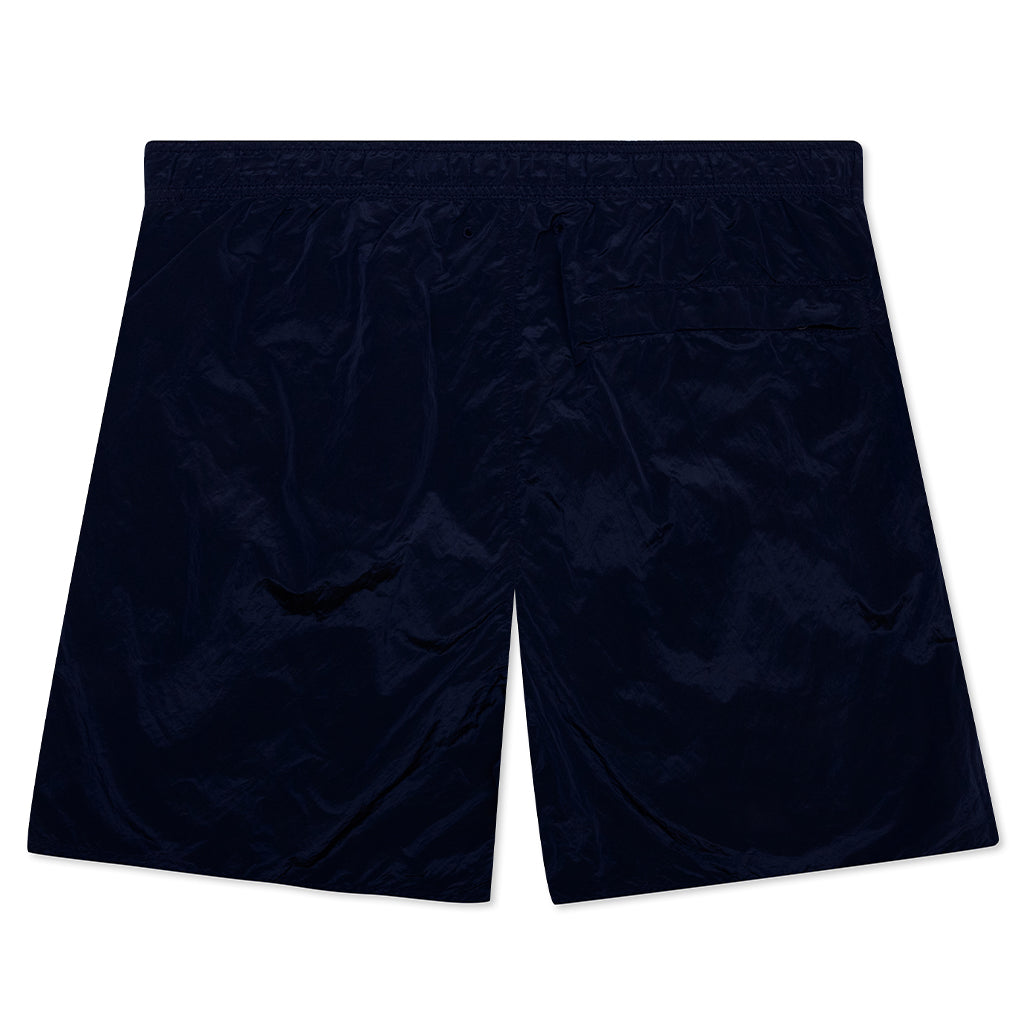 Nylon Metal Swim Trunks B0943 - Navy Blue