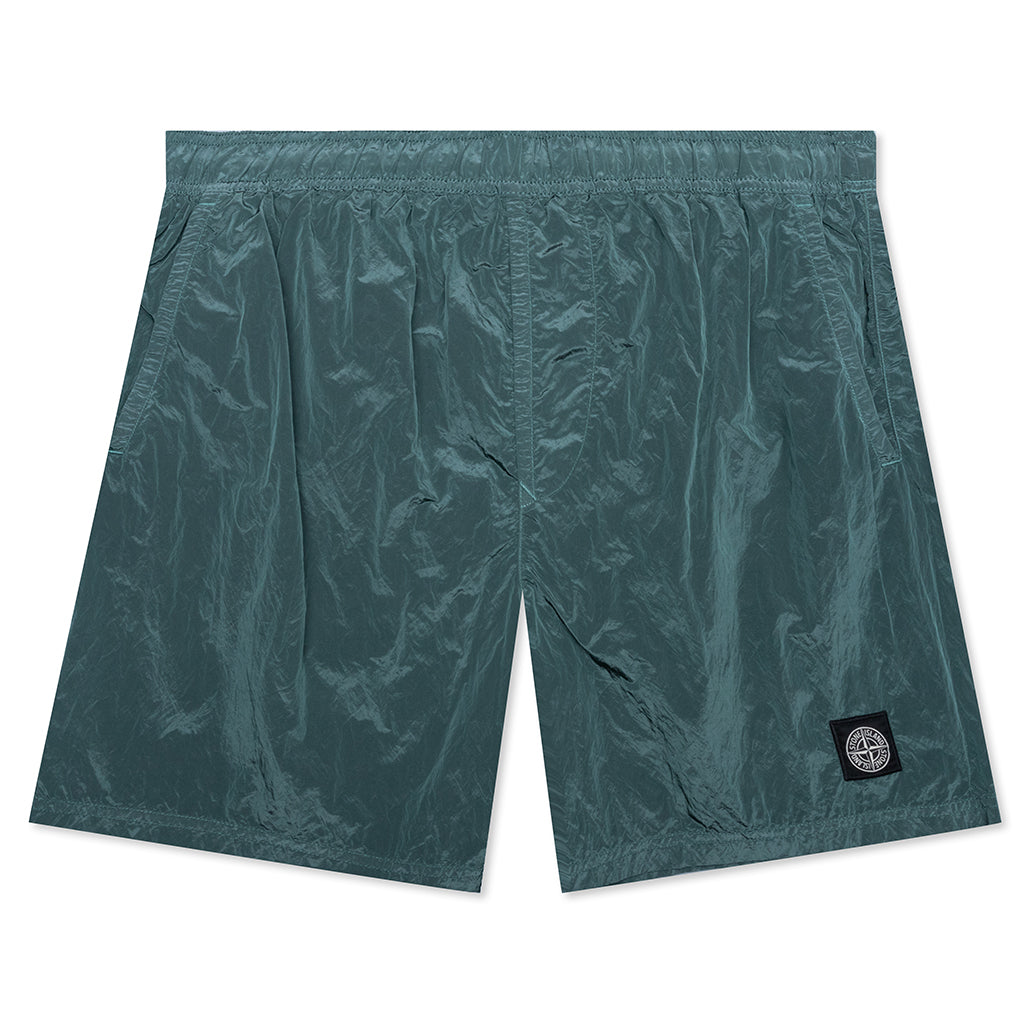 Nylon Metal Swim Trunks B0943 - Petrol