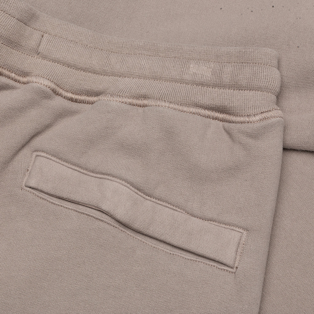 Cotton Fleece Cargo Pants - Mud