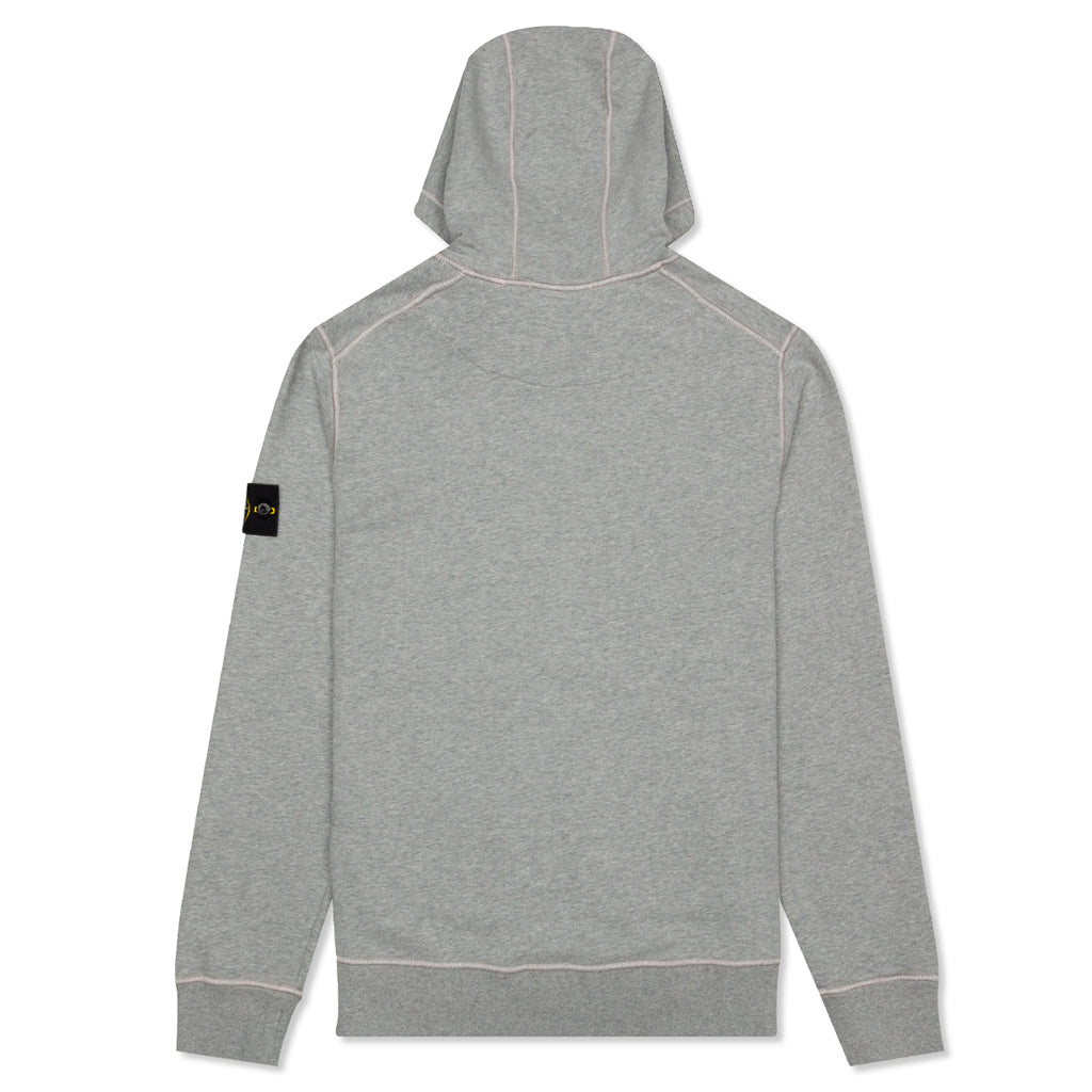 Cotton Hooded Sweatshirt - Dust Melange