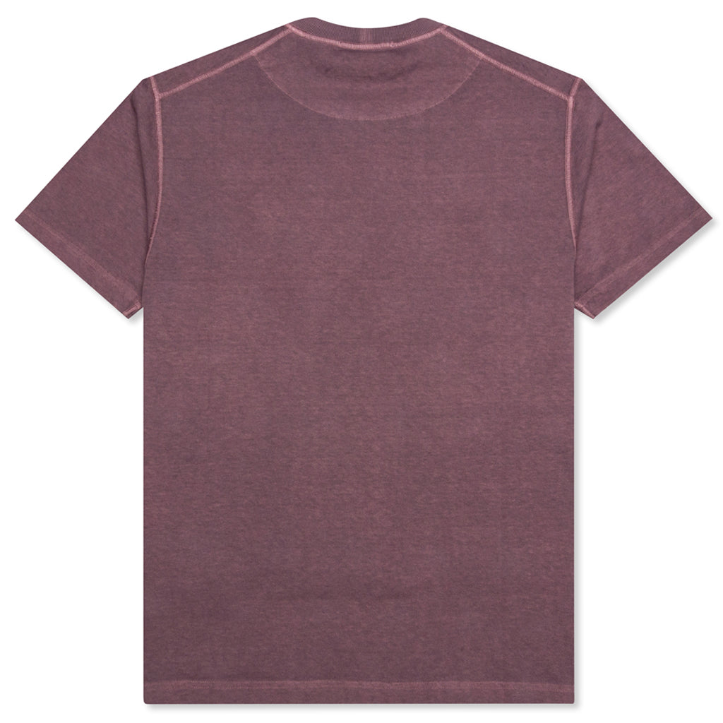 Fissato Dye S/S T-Shirt - Faded Magenta