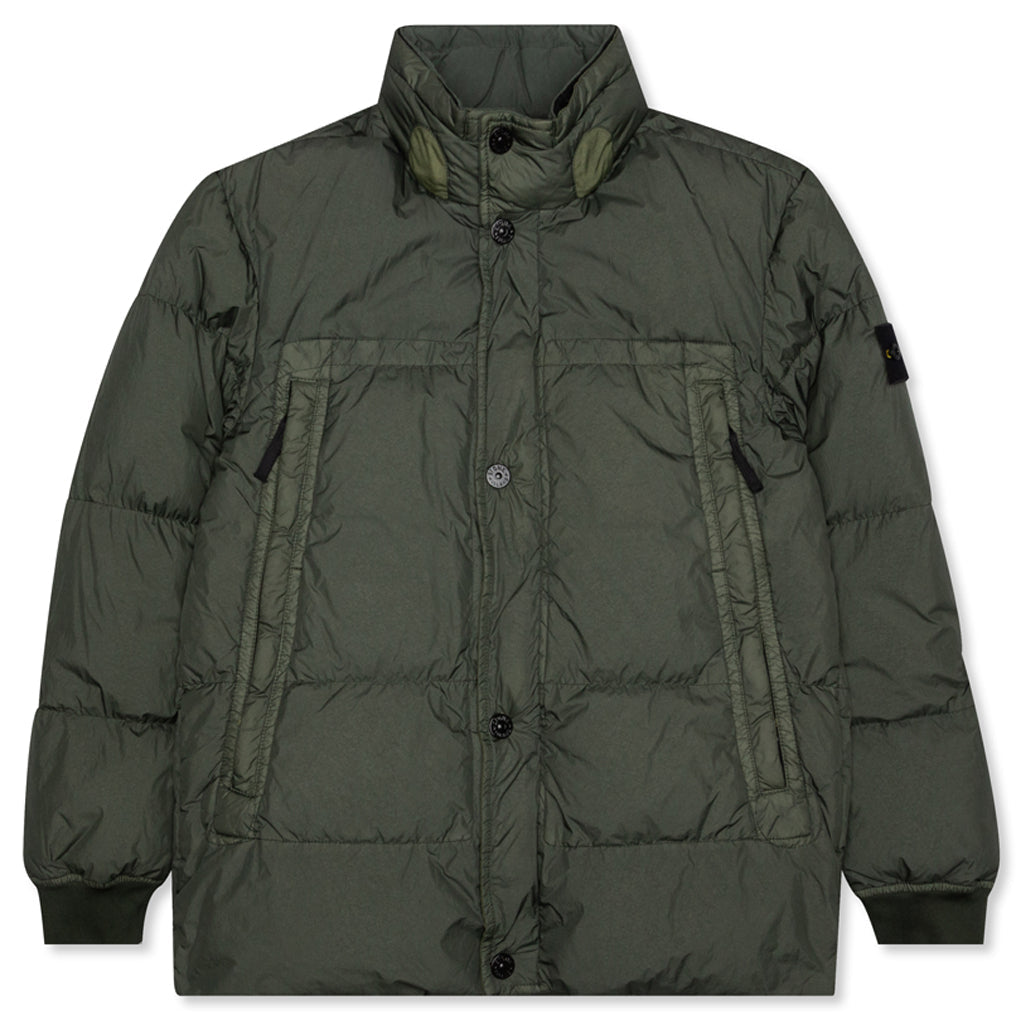 Garment Dyed Crinkle Reps NY Down Jacket - Musk