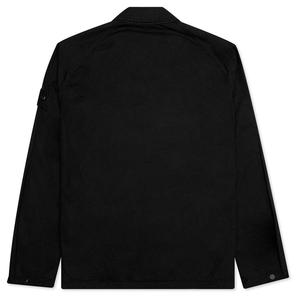 Oversized Reversible Shirt - Black