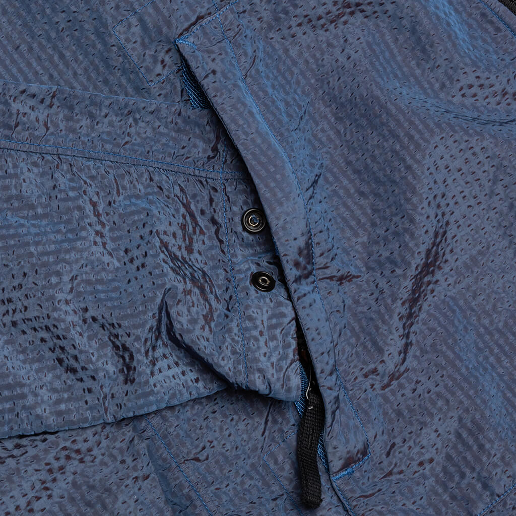 Poly-Colour Frame-TC Overshirt - Periwinkle