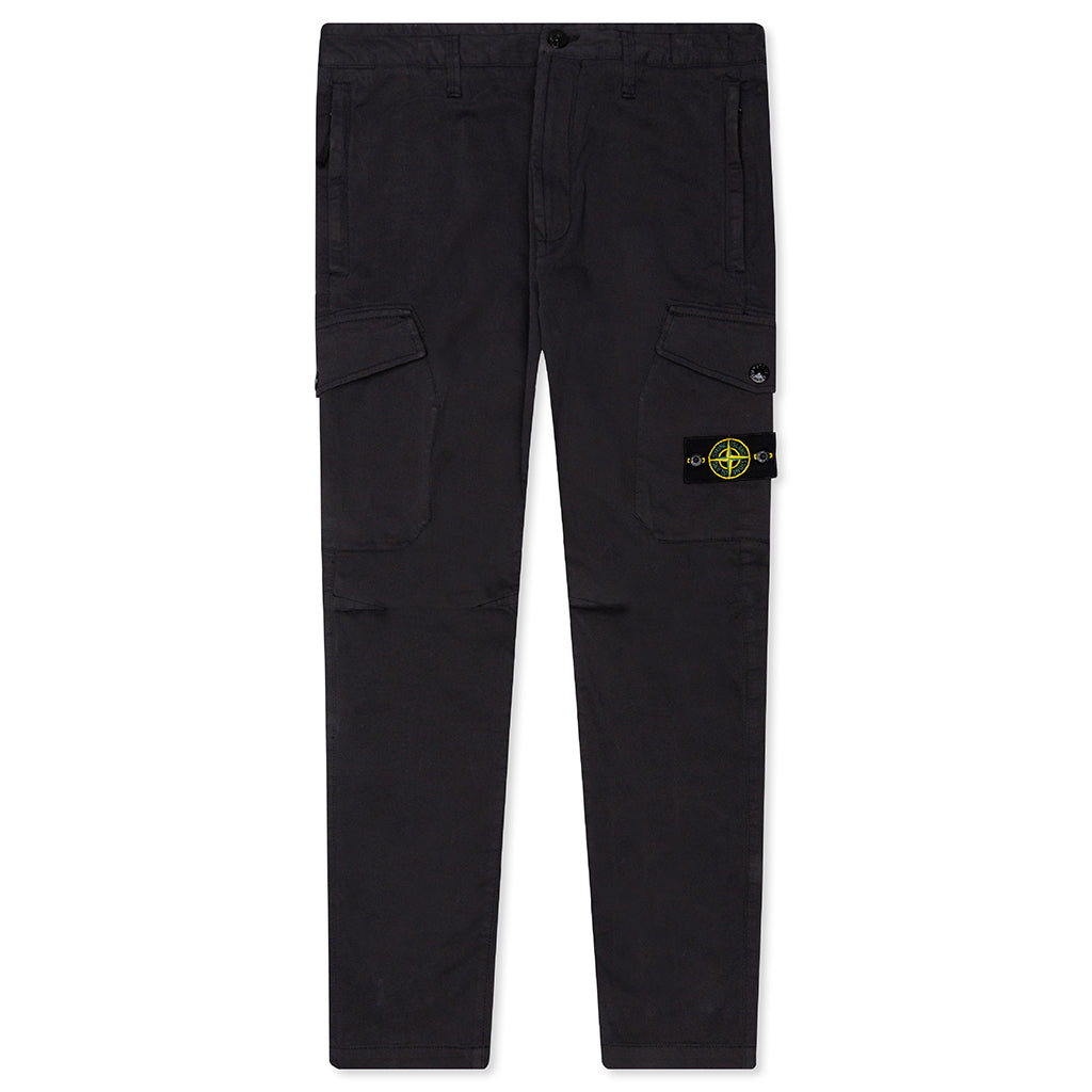 Stretch Gabardine Pants - Charcoal