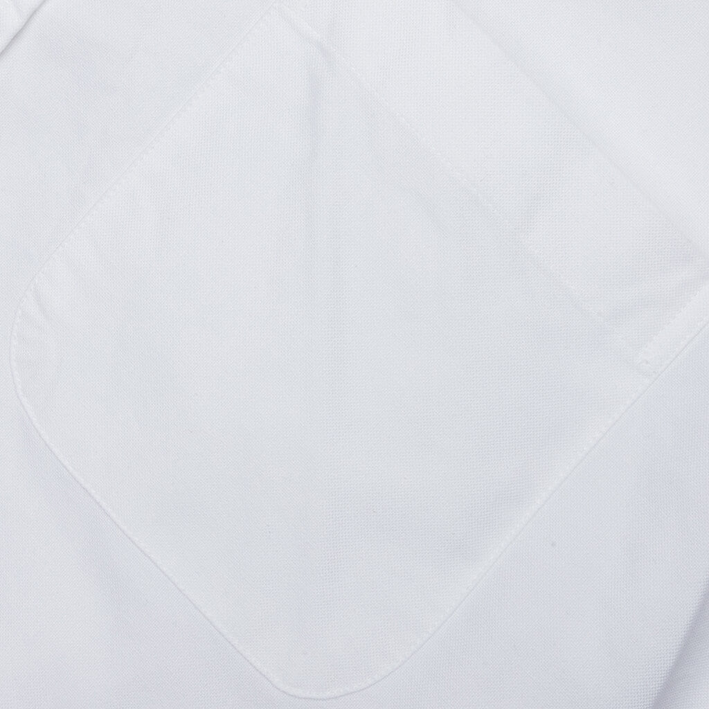 Classic Fit Button Down L/S Shirt - White