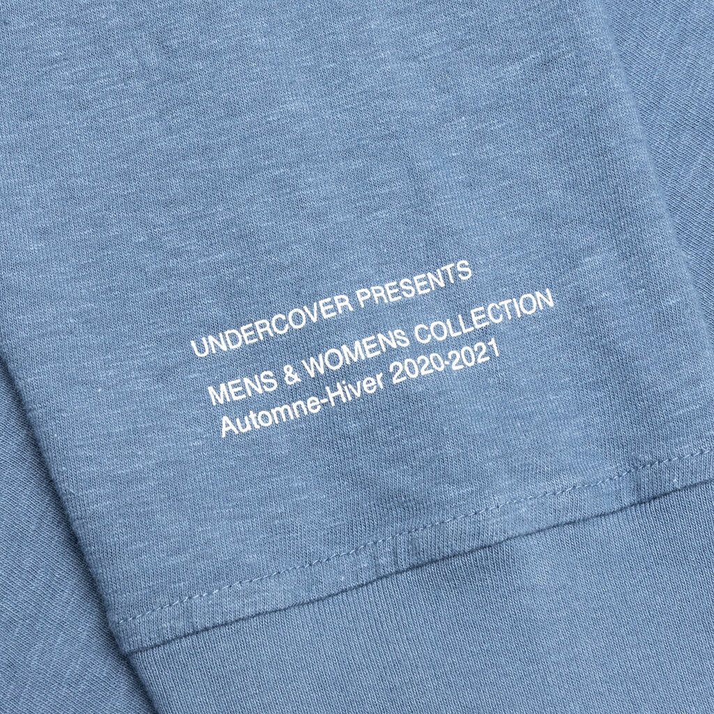 Fallen Man Angel Pullover - Grey/Blue
