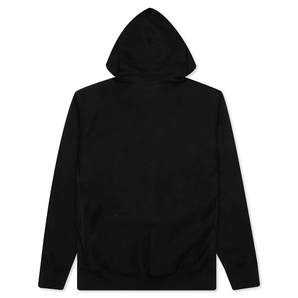 Heavyweight Full Zip Hoodie Type-1 - Black