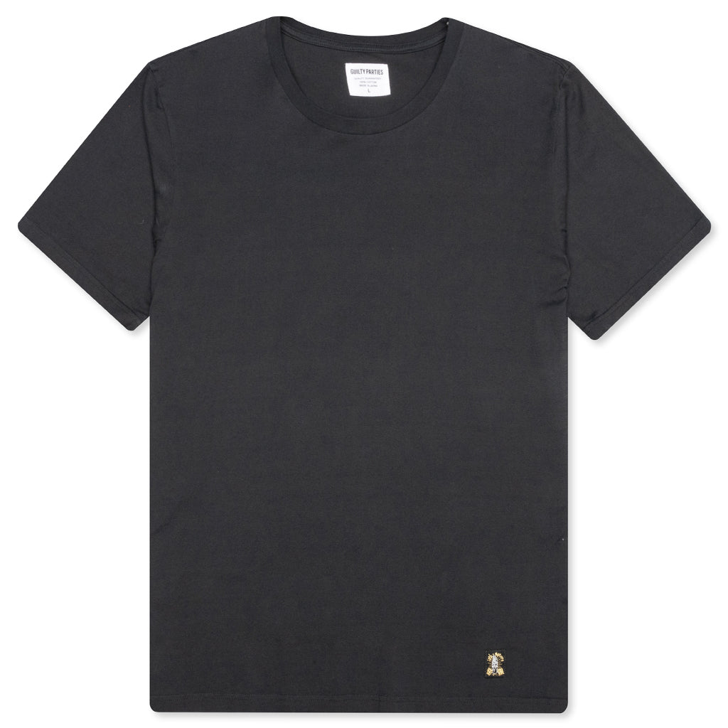 AFFTIER0 Crewneck T-Shirt Type-3 - Black