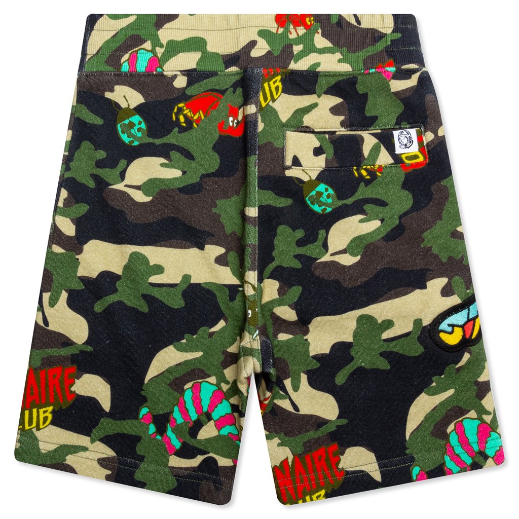 Kid's BB Insects Short - Reed Yellow