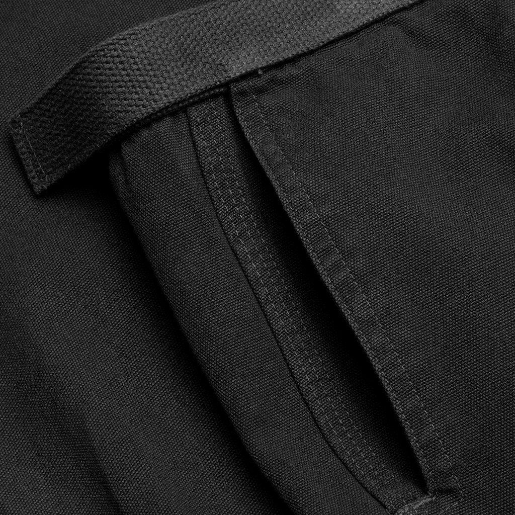 Washed Hard Ware / Soft Wear Carpenter Pant - Black