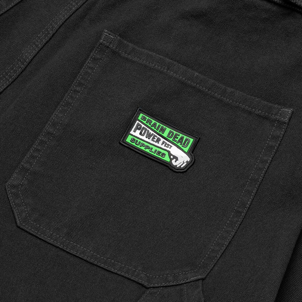 Washed Hard Ware / Soft Wear Carpenter Pant - Black