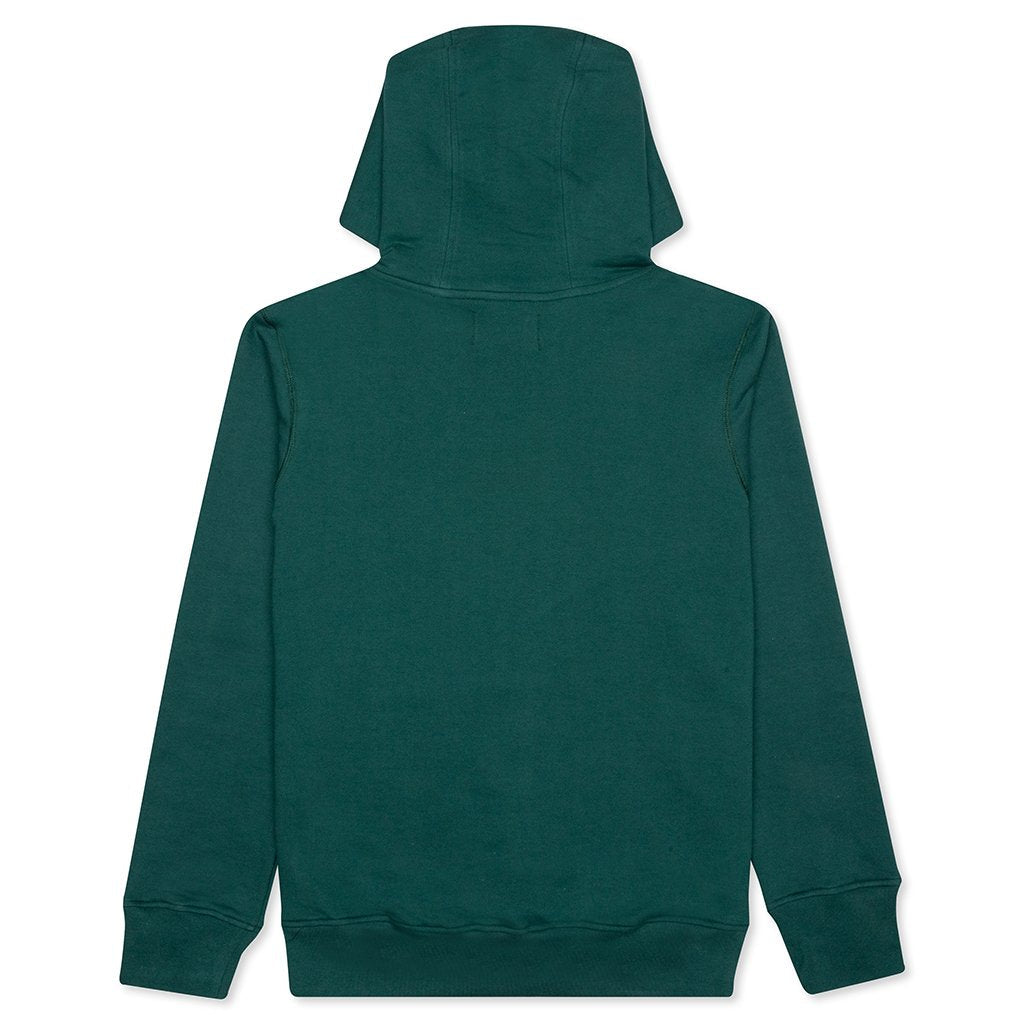 La Fleur D'Oranger Embroidered Hoodie - Green
