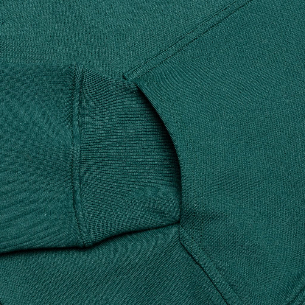 La Fleur D'Oranger Embroidered Hoodie - Green