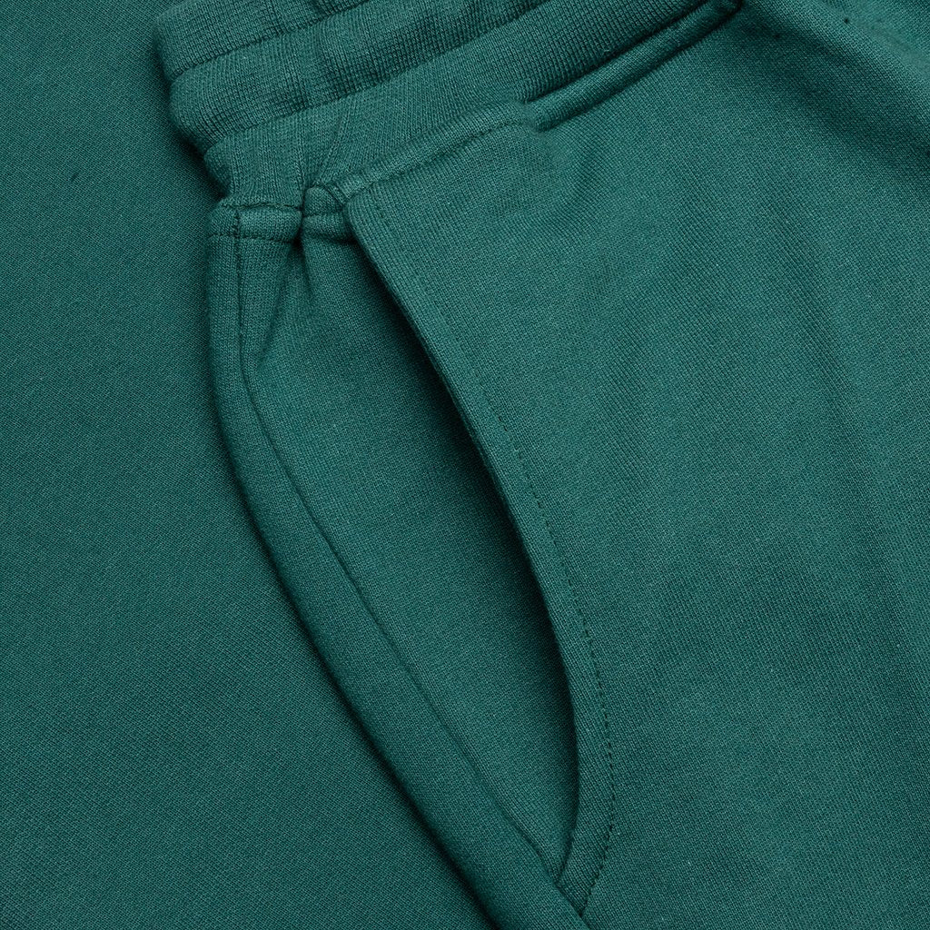 La Fleur D'Oranger Embroidered Pant - Green