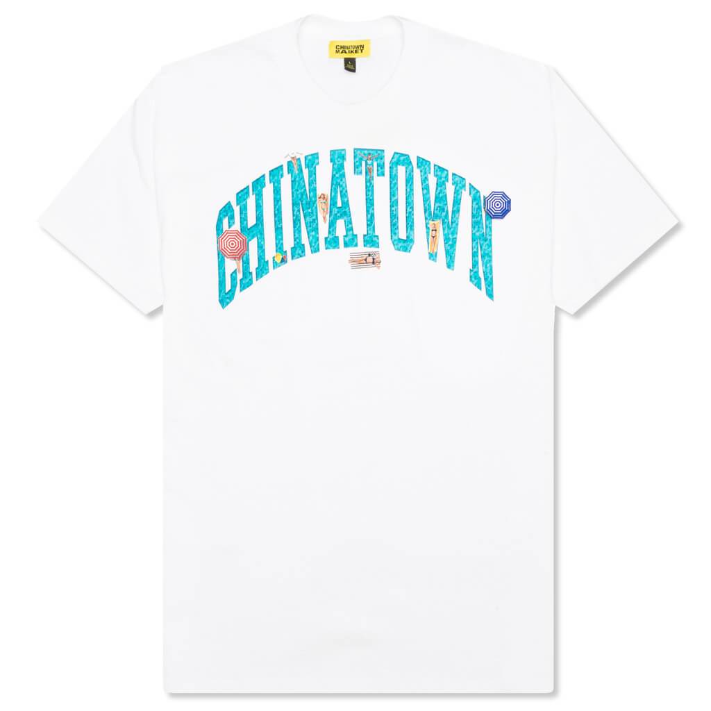 Chinatown Beach Arc T-Shirt - White