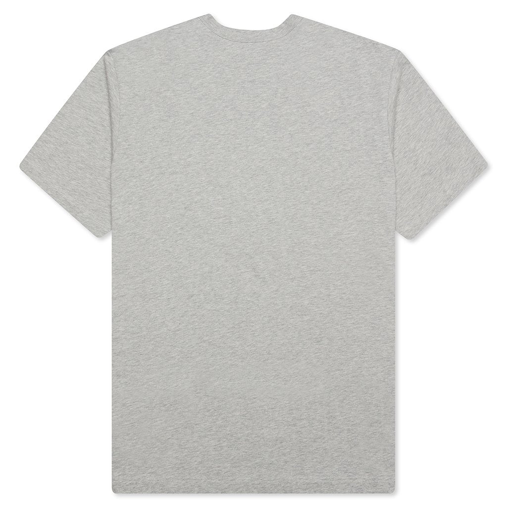 Comme Des Garcons SHIRT Front Logo S/S Tee - Grey