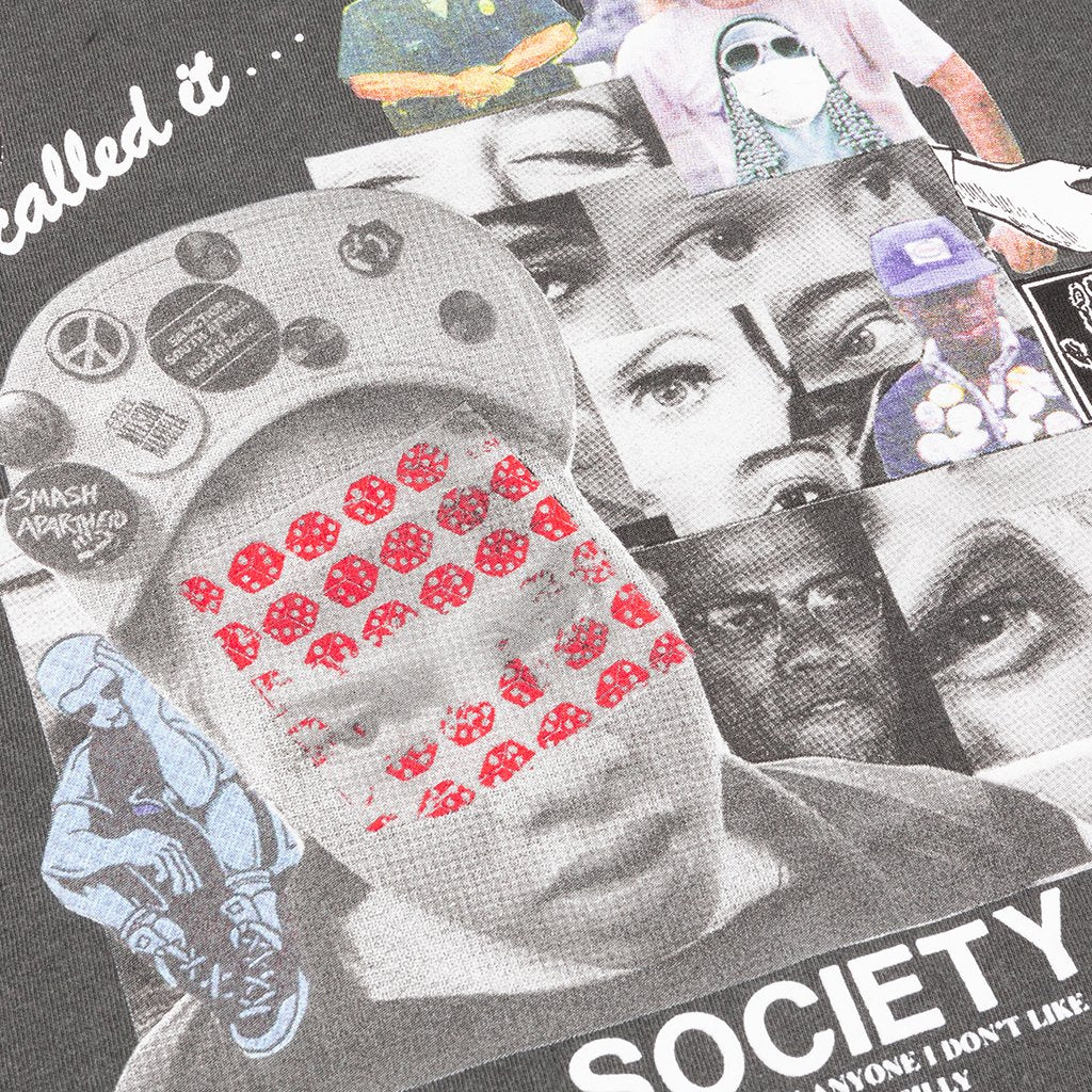 Society Tee - Pigment Dyed Pepper
