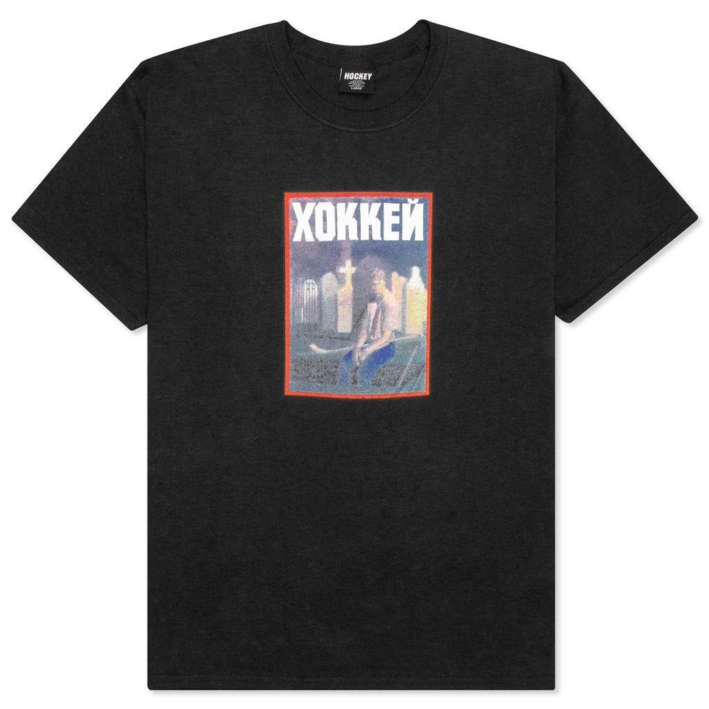 Nik Stain Tee - Black