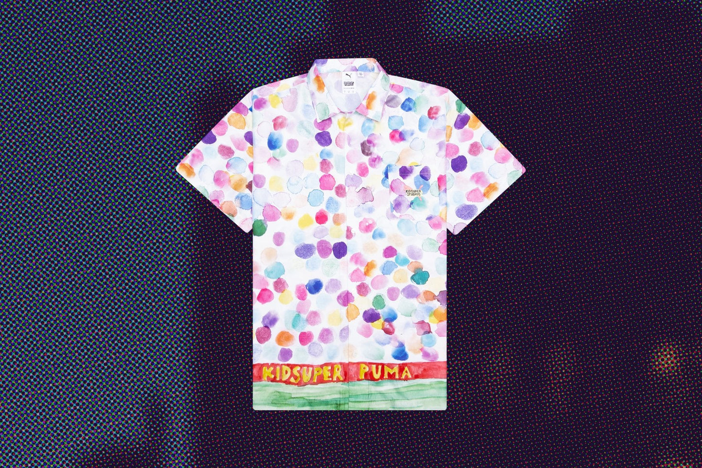 Puma x KidSuper AOP Shirt - White
