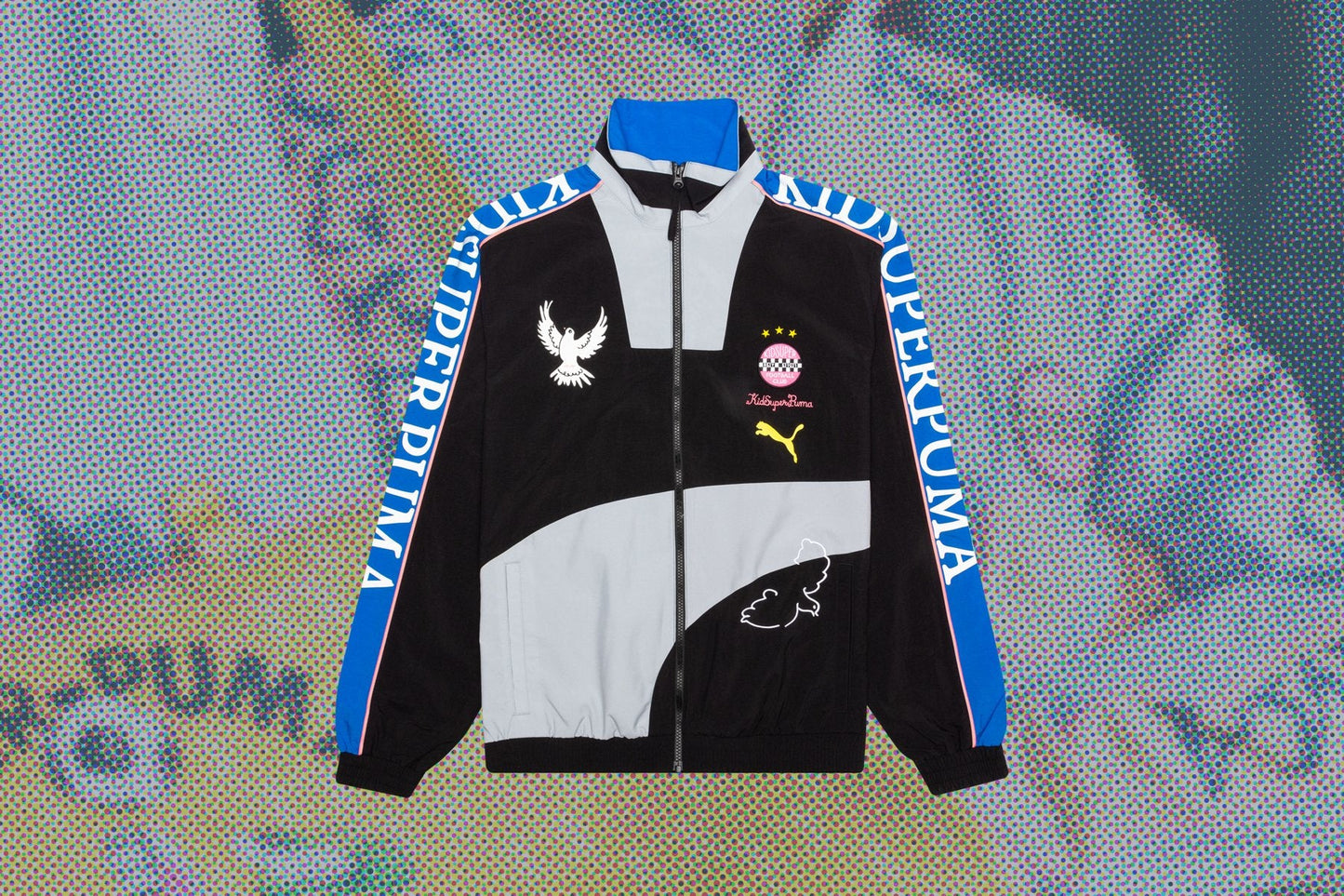 Puma x KidSuper Studios Track Jacket - Black