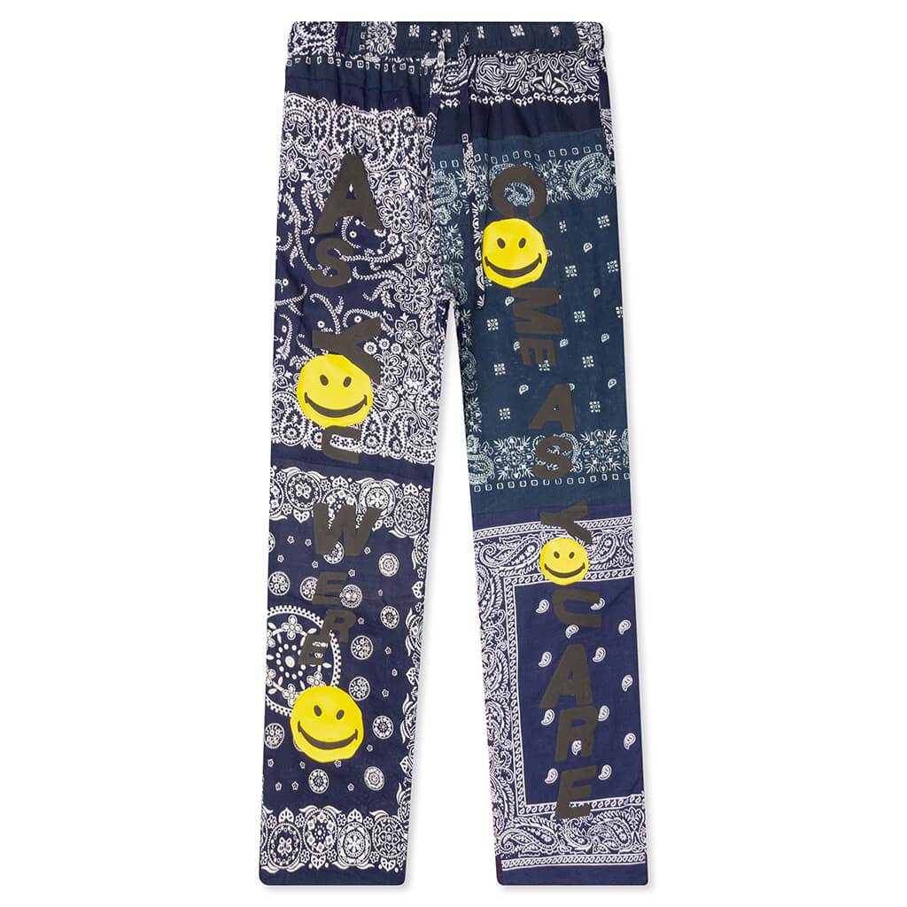 Bandana Sleeping Pants - Navy