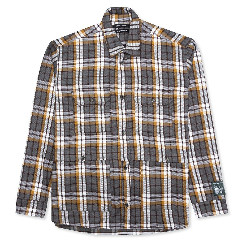 Flannel Shirt - Grey