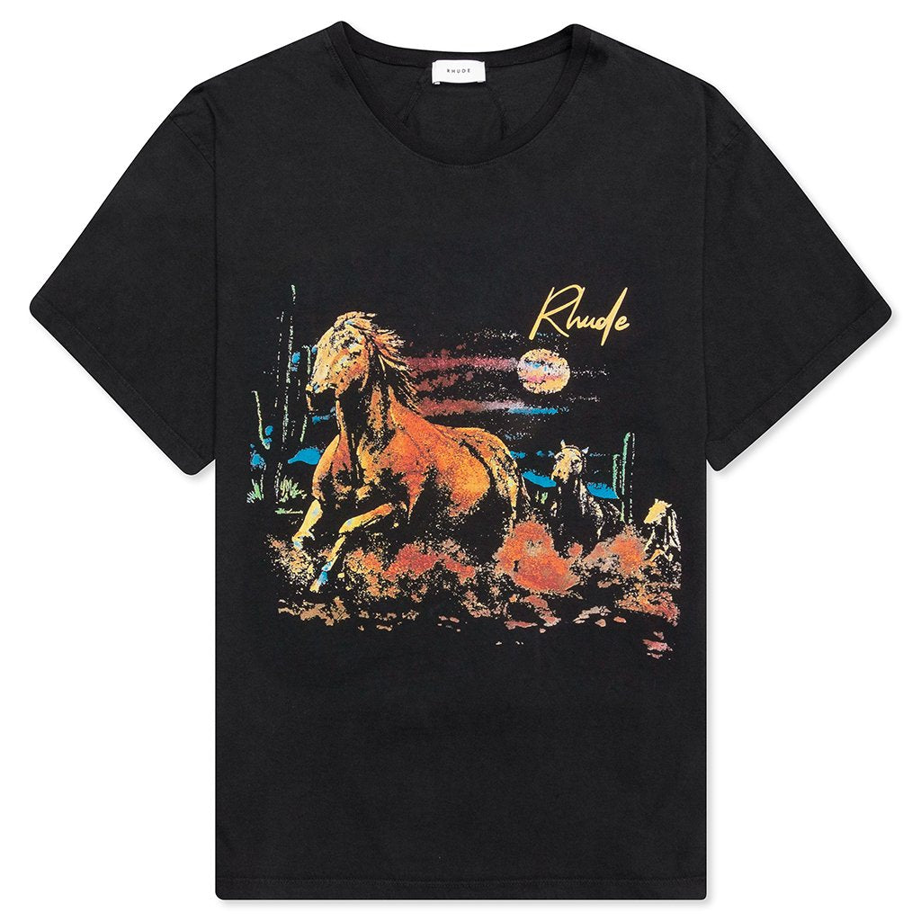 Horse Tee - Black