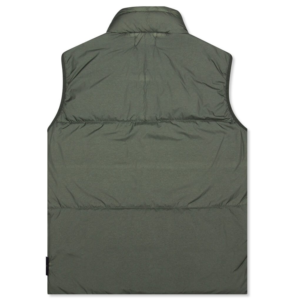 Garment Dyed Crinkle Reps NY Down Vest - Musk