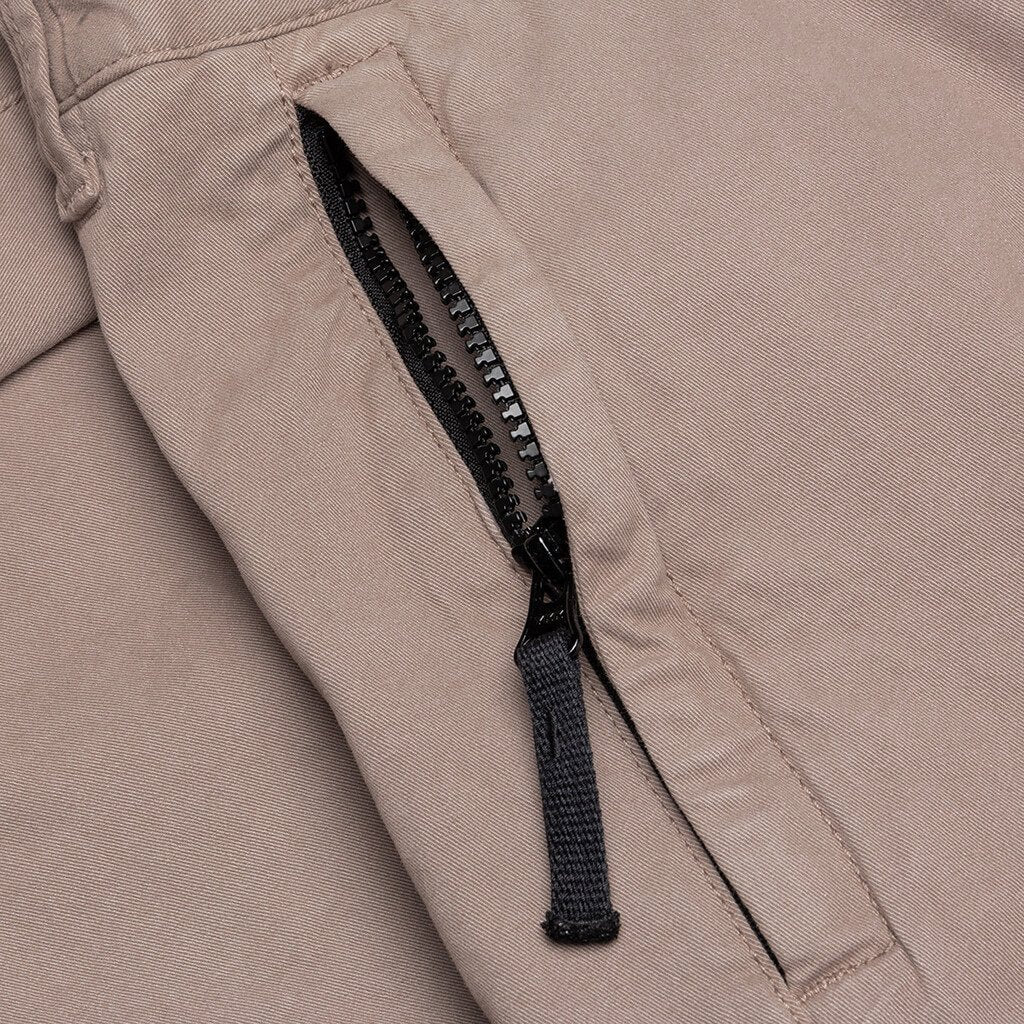 Stretch Gabardine Pants - Mud