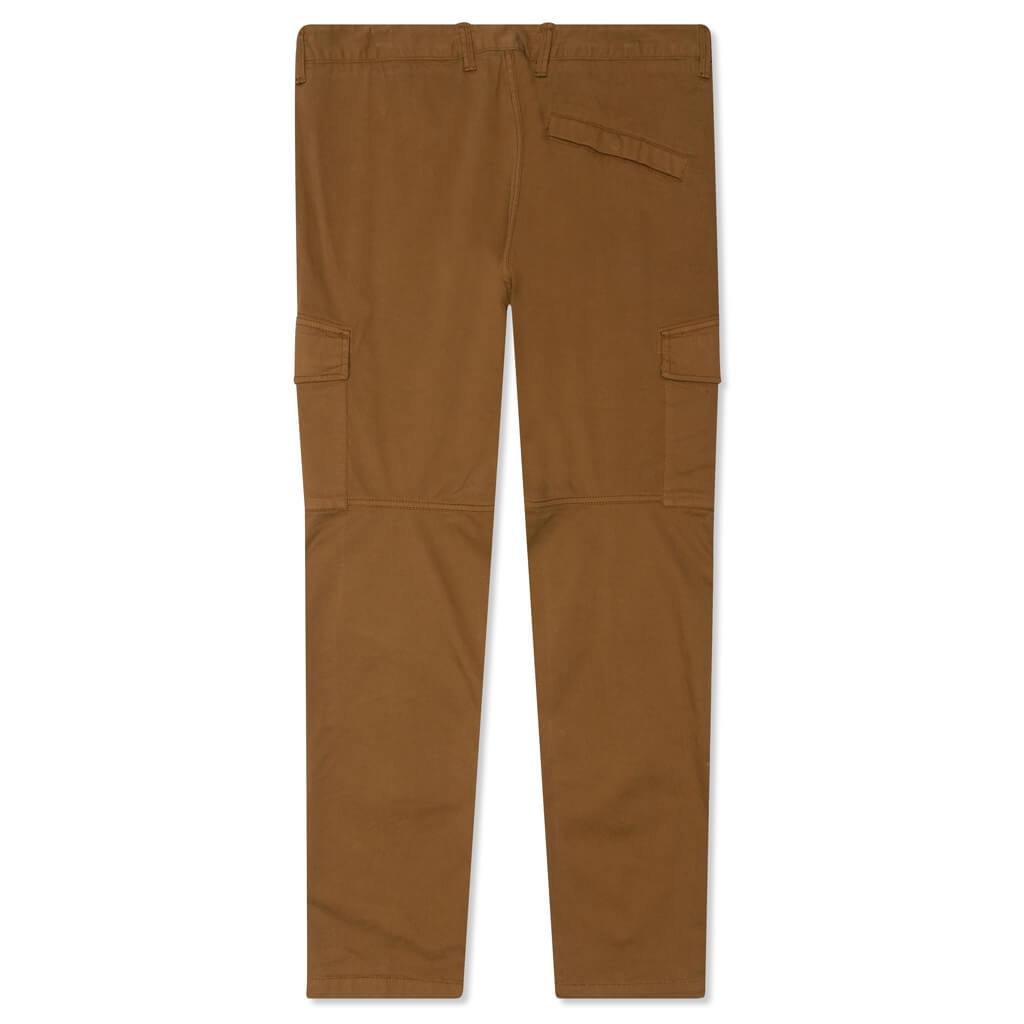 Stretch Gabardine Pants - Tobacco
