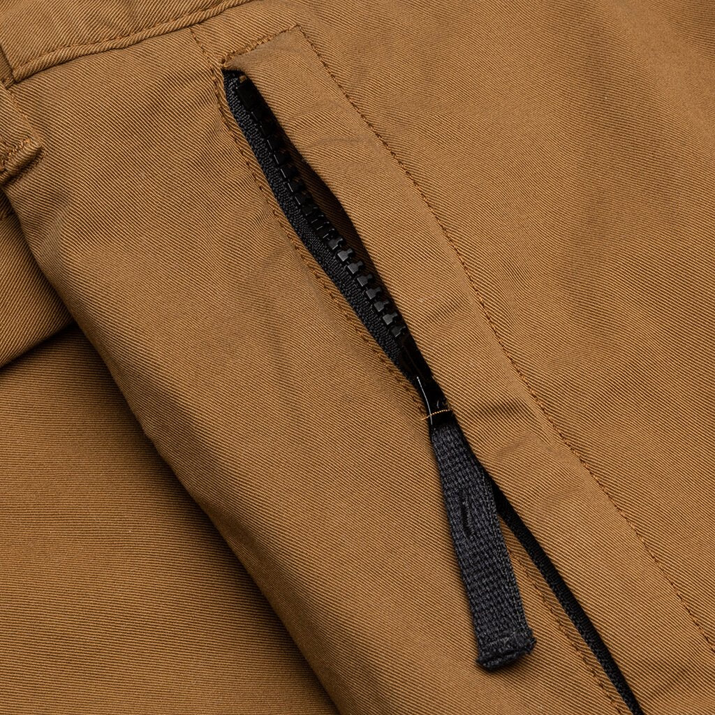 Stretch Gabardine Pants - Tobacco