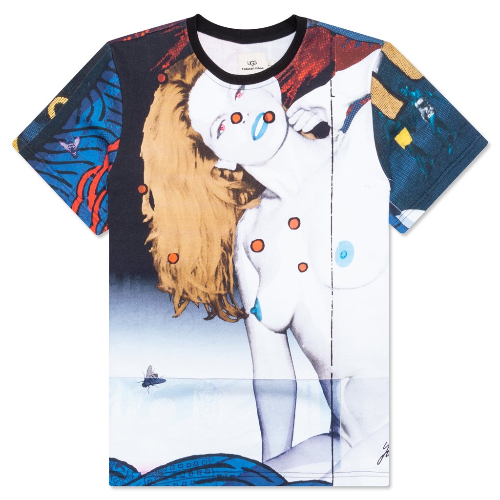 UGG x Yokoo Tadanori T-Shirt - Blue Multi